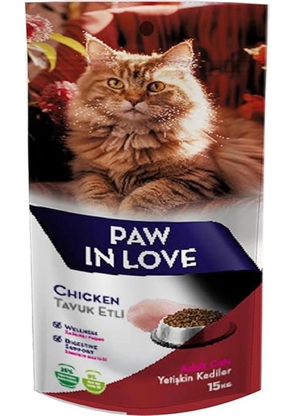 Tavuklu Yetişkin Kedi Maması 15 kg