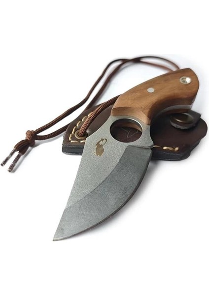 Eye Of Skadi Taktik Kolye Bıçak 14,5 Cm, Köpekbalığı Desenli Kılıf, Dayanıklı Kamp indirimleri