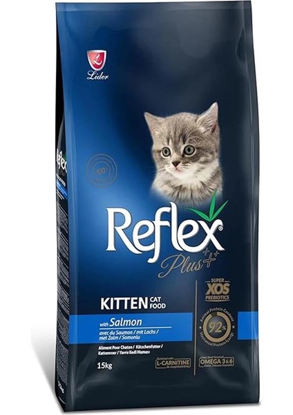 Plus Somonlu Yavru Kedi Maması 15 kg