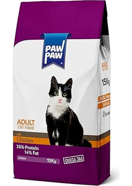 Yetişkin Kedi - Tavuklu Kuru Mama 15 kg fırsatları
