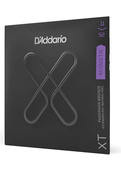 D'addario XTAPB1152 Akustik Gitar Tel Seti, Phosphor Bronz Light