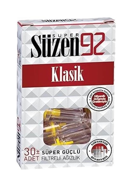 Süzen 92 Filtreli Ağızlık (24 Adet) modelleri