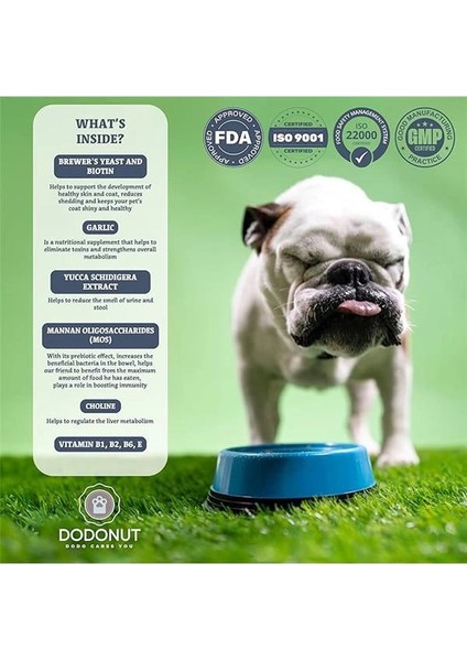 Happyderm Köpek Deri ve Tüy Sağlığı Besin Takviyesi, Küçük Irk, 60 Tablet modelleri