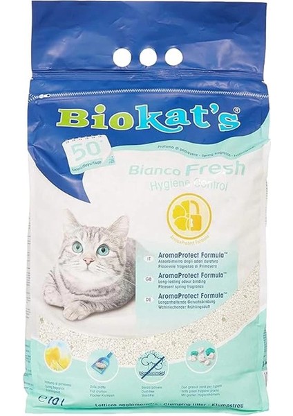 Biokat's Kedi Kumu Bianco Fresh, 10 Lt