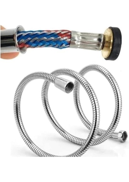 Kalite - Paslanmaz Kırılmaz Çelik Örgülü Duş Hortumu