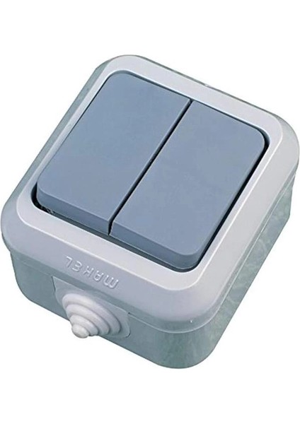 Nemliyer IP44 Komütatör, Gri