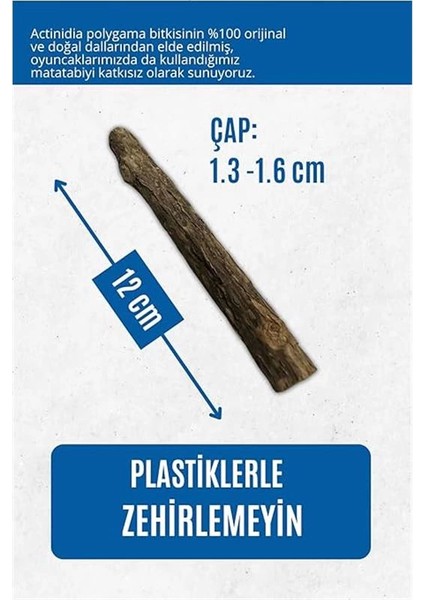 Matatabi - Stick Diş Temizlemeye ve Stres Gidermeye Yardımcı Doğal Oyuncak fiyatları