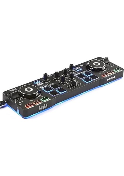 Hercules Djcontrol Starlight – Dahili Işık Gösterisi ve Profesyonel Özelliklere Sahip Kompakt Dj