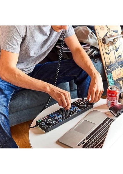 Hercules Djcontrol Starlight – Dahili Işık Gösterisi ve Profesyonel Özelliklere Sahip Kompakt Dj fiyatları