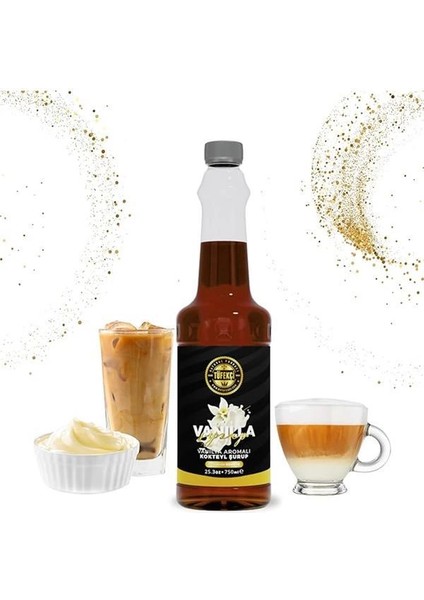 Turunç (Blue Curacao) Aromalı Şurup 750 ml – Kokteyl, Kahve, Pasta ve Tatlı Için, Doğal