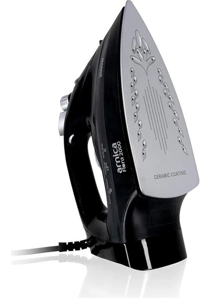 Flora 2000 Seramik Ütü Siyah Gümüş fiyatları