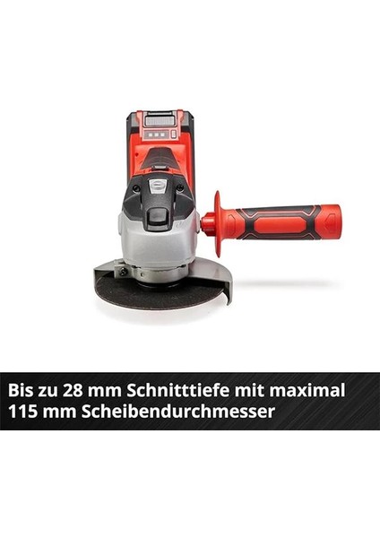 Tc-Ag 18/115 Li - Solo, Akülü Avuç Taşlama