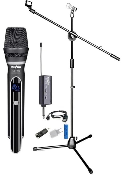 TX-101ST Ayaklı Kablosuz Mikrofon