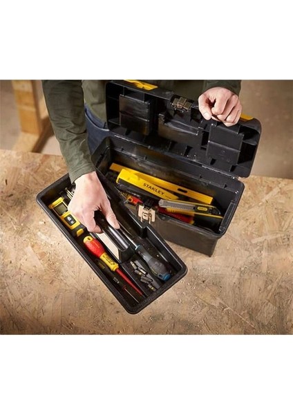 Millenium Alet Kutusu (16 Inç, Çıkarılabilir Raflı, Iki Düzenleyici, Metal Kilit, Plastik indirimleri