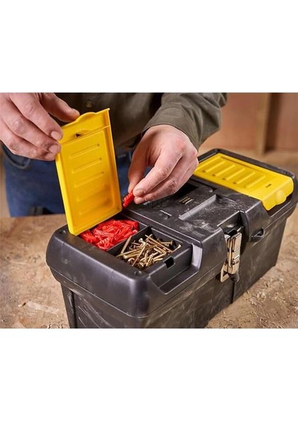 Millenium Alet Kutusu (16 Inç, Çıkarılabilir Raflı, Iki Düzenleyici, Metal Kilit, Plastik