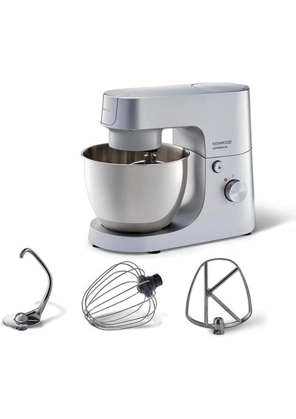 Homebake Mutfak Şefi KHH01.000SI - Stand Mikser, Hamur Yoğurma Makinesi, 1400 Watt, 5 Litre