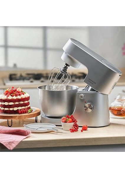 Homebake Mutfak Şefi KHH01.000SI - Stand Mikser, Hamur Yoğurma Makinesi, 1400 Watt, 5 Litre