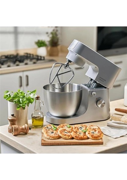 Homebake Mutfak Şefi KHH01.000SI - Stand Mikser, Hamur Yoğurma Makinesi, 1400 Watt, 5 Litre