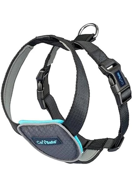 Carsafe Köpek Harness Araba Seyahat Göğüs Tasması, Large Siyah
