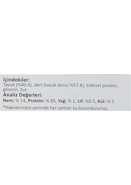 Tavuk Sargılı 7'li Çiğneme Kemiği 90 gr Köpek Ödülü (7 x 90 Gr) indirimleri