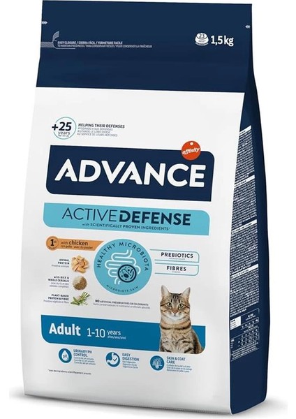 Cat Adult Tavuklu Pirinçli Yetişkin Kedi Maması 1,5 kg