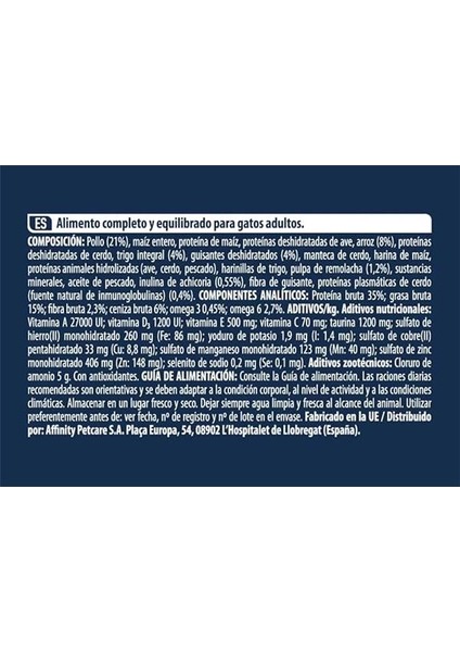 Cat Adult Tavuklu Pirinçli Yetişkin Kedi Maması 1,5 kg