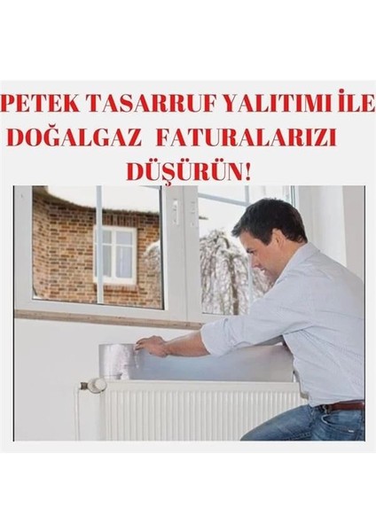 50*100MM / 6 Adet Lewha / Kalorifer Petek Arkası Isı Yalıtım Levhası Radyatör Arkalığı indirimleri