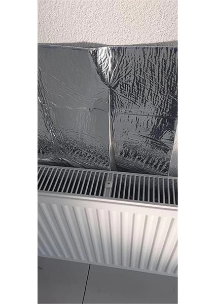50*100MM / 6 Adet Lewha / Kalorifer Petek Arkası Isı Yalıtım Levhası Radyatör Arkalığı