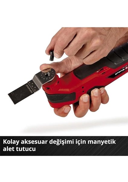 Akülü Raspalama Makinesi Tc-Mg 18 Li-Solo Power X-Change (Li-Ion, 18 V, Manyetik Alet indirimleri