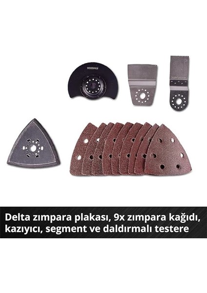 Akülü Raspalama Makinesi Tc-Mg 18 Li-Solo Power X-Change (Li-Ion, 18 V, Manyetik Alet