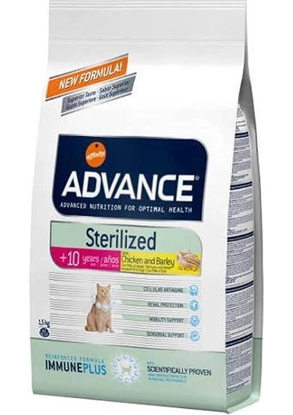 Kısırlaştırılmış Yaşlı Kedi Maması 1,5kg