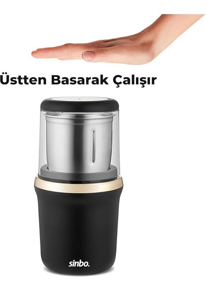 Scm 2982 - Kahve ve Baharat Öğütücü, Elektrikli Kahve ve Baharat Değirmeni fırsatları