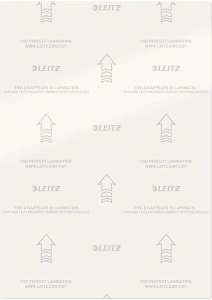 Leitz Udt Laminasyon Poşeti, A4, 100 Mikron, 100 Adet, Şeffaf fiyatları