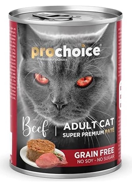 Yetişkin Kediler Için, Tahılsız, Sığır Etli Ezme, 400 G x 12 Adet fiyatları