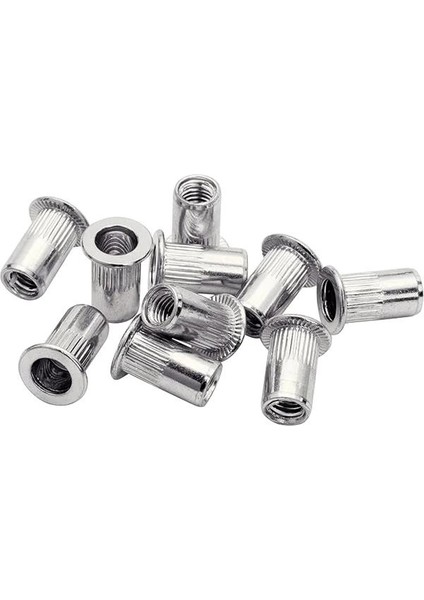 Blindnietmuttern, Ince Malzemeler Için, 20 Adet, Matkap Ucu Dahil, M4 fırsatları
