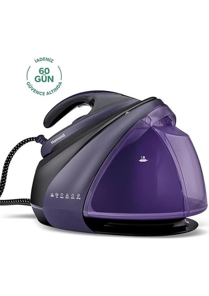 Jetsteam 1173H Buhar Kazanlı Ütü Mor Siyah modelleri