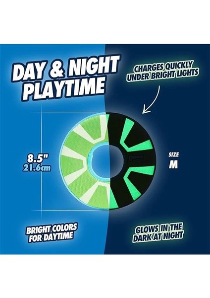 ! Zipflight Max Glow Gece Parlayan Frizbi (Orta Boy) fırsatları