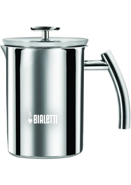 - Süt Köpürtücü - 330ML - Paslanmaz Çelik Gövde ve Kapak - Çift Diskli Çırpıcı Kapak - Tüm