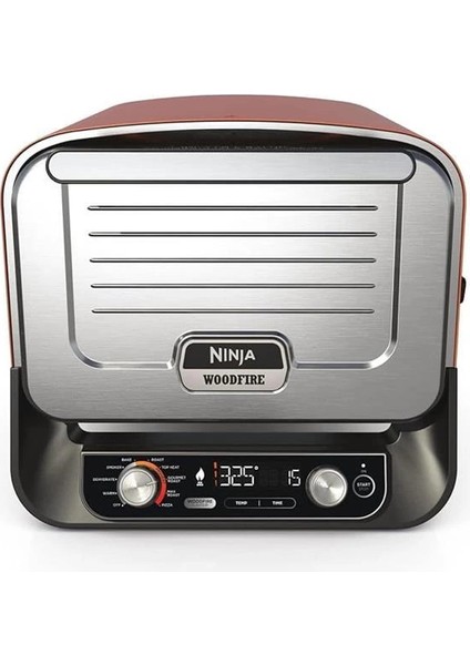 Woodfire Elektrikli Outdoor Fırın, Artisan Pizza Maker ve Bbq Smoker, 8in1 Arada, Pizza