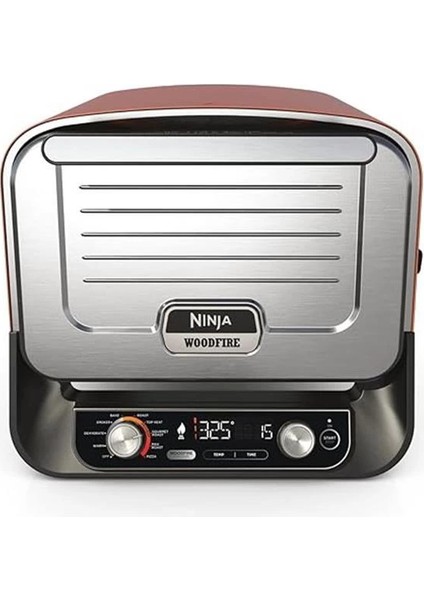 Woodfire Elektrikli Outdoor Fırın, Artisan Pizza Maker ve Bbq Smoker, 8in1 Arada, Pizza