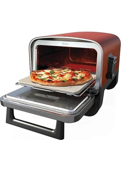 Woodfire Elektrikli Outdoor Fırın, Artisan Pizza Maker ve Bbq Smoker, 8in1 Arada, Pizza