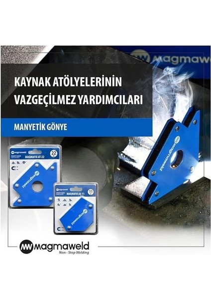 Magmafıx At-11 Manyetik Kaynak Gönyesi, 11 kg fırsatları