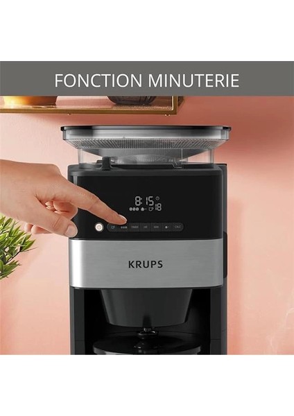 KM8328 Grind Aroma Kahve Makinesi, Öğütücülü | 24 Saat Zamanlayıcı | 180 G Çekirdek Kabı | indirimleri