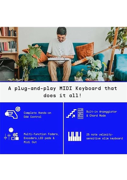 Minilab 3 Deep Black, Klavye, Siyah Beyaz fiyatları