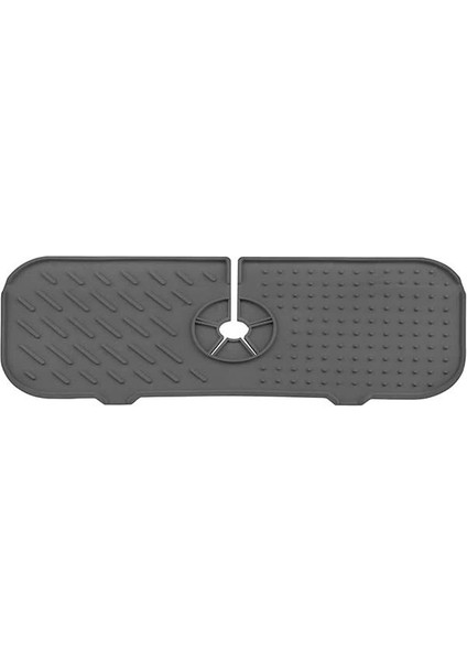 Musluk Emici Mat, Silikon Katlanabilir Musluk Sıçrama Koruması Lavabo Damlama Matı Su Tutucu