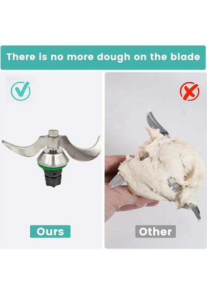 Thermomix Tm6 Tm5 Gıda Işleyicisi Parçaları Için Yoğurma Hamur Mikseri Bıçağı Evrensel Un Mix Pürüzsüz Hamur Karıştırma Form Macunu (Yurt Dışından) modelleri