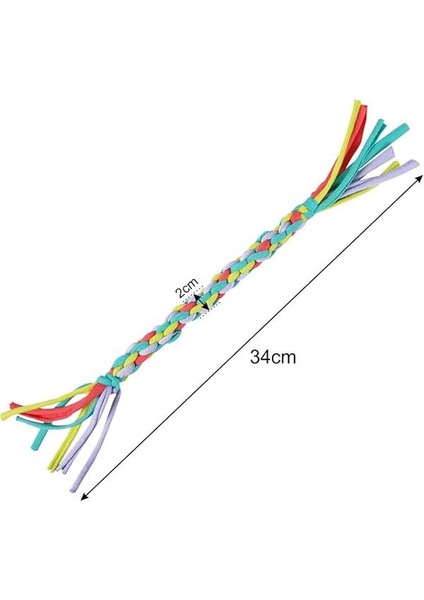 X-Perk Kedi Köpek Diş Kaşıma Oyuncağı Püsküllü Boy 34 cm Kalınlık 2 cm fiyatları