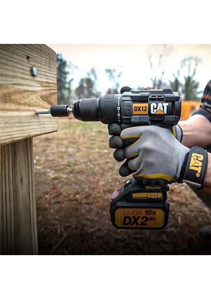 DX12K 18VOLT/2.0AH Li-Ion Çift Akülü Kömürsüz Profesyonel Şarjlı Darbeli Matkap + DX71 Kömürsüz indirimleri