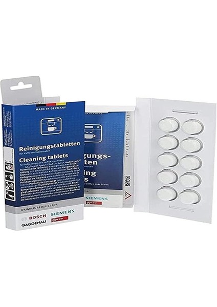 Kahve Espresso Makinesi Temizleme Tableti 10'lu