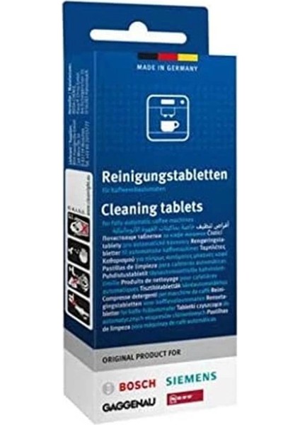 Kahve Espresso Makinesi Temizleme Tableti 10'lu modelleri
